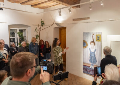 Bilder von der Vernissage: Sarah Patricia Porbley "Seelenlandschaften & A Cup Of Tea(rs)"